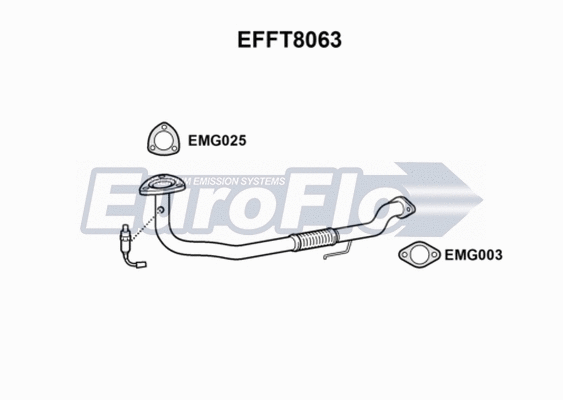 Exhaust Pipe (EFFT8063)