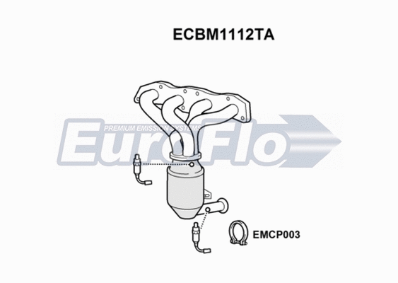 Catalytic Converter (ECBM1112TA)