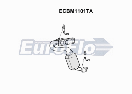 Catalytic Converter (ECBM1101TA)