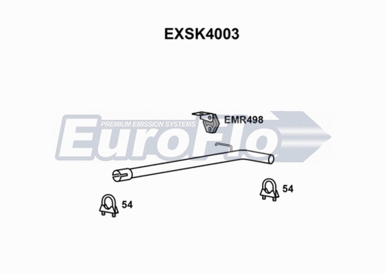 Exhaust Pipe (EXSK4003)