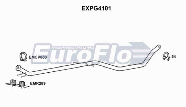 Exhaust Pipe (EXPG4101)