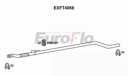 Exhaust Pipe (EXFT4058)