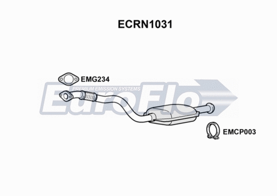 Catalytic Converter (ECRN1031)