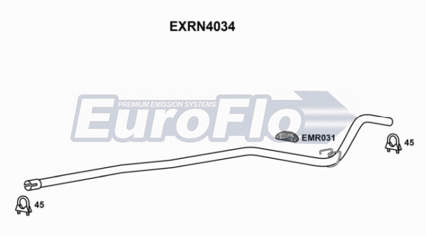 Exhaust Pipe (EXRN4034)