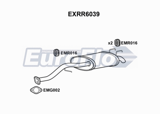 Rear Muffler (EXRR6039)