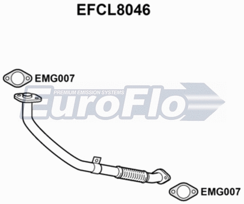 Exhaust Pipe (EFCL8046)
