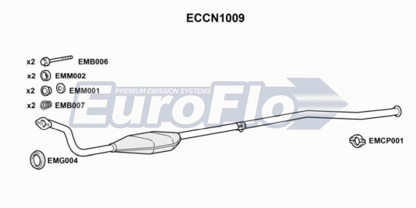Catalytic Converter (ECCN1009)