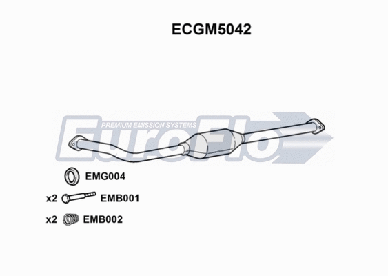Catalytic Converter (ECGM5042)