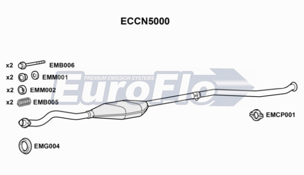 Catalytic Converter (ECCN5000)