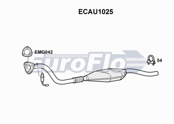 Catalytic Converter (ECAU1025)