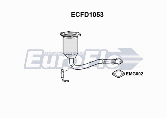Catalytic Converter (ECFD1053)