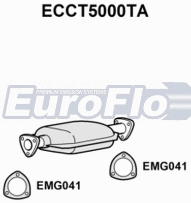 Catalytic Converter (ECCT5000TA)