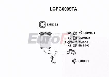 Catalytic Converter (LCPG0009TA)