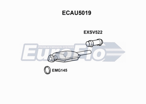 Catalytic Converter (ECAU5019)