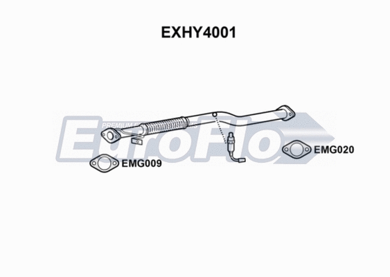 Exhaust Pipe (EXHY4001)