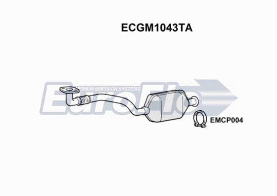 Catalytic Converter (ECGM1043TA)
