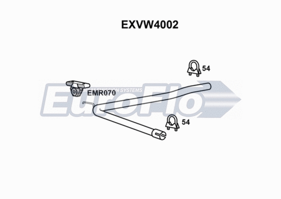 Exhaust Pipe (EXVW4002)