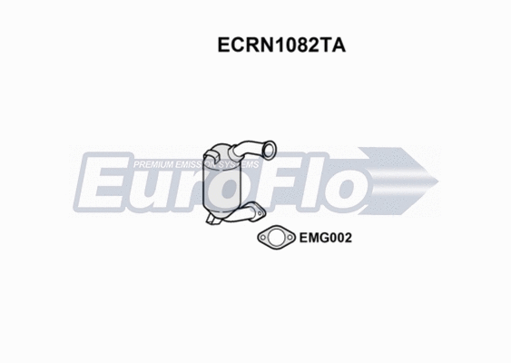 Catalytic Converter (ECRN1082TA)