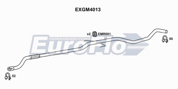 Exhaust Pipe (EXGM4013)