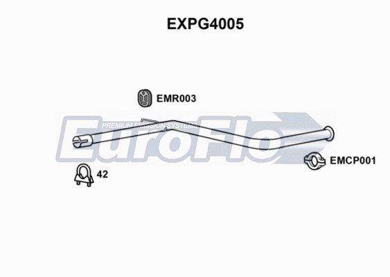 Exhaust Pipe (EXPG4005)