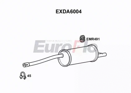 Rear Muffler (EXDA6004)