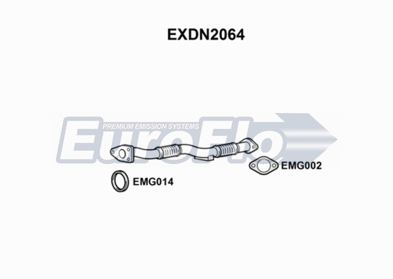 Exhaust Pipe (EXDN2064)