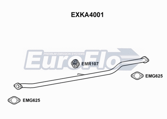 Exhaust Pipe (EXKA4001)