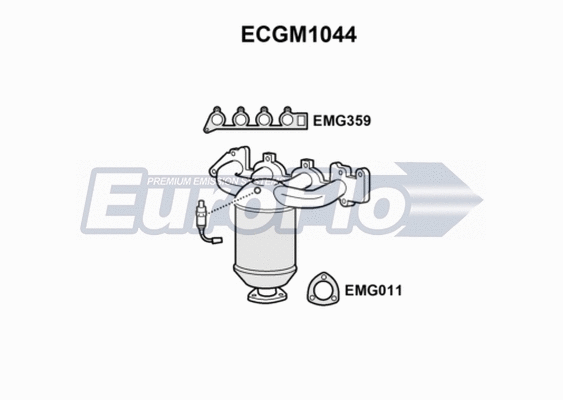 Catalytic Converter (ECGM1044)