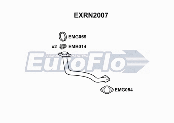 Exhaust Pipe (EXRN2007)