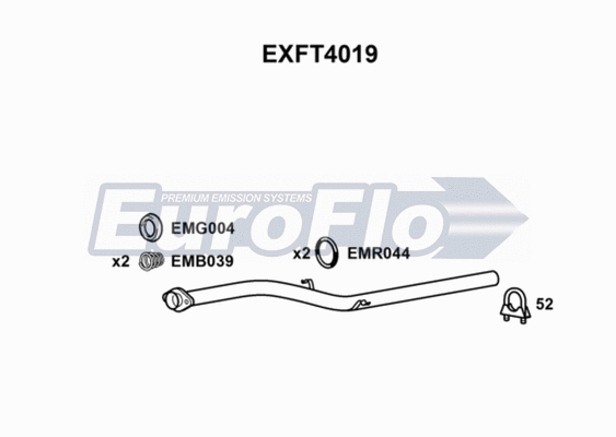 Exhaust Pipe (EXFT4019)