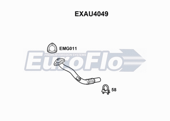 Exhaust Pipe (EXAU4049)