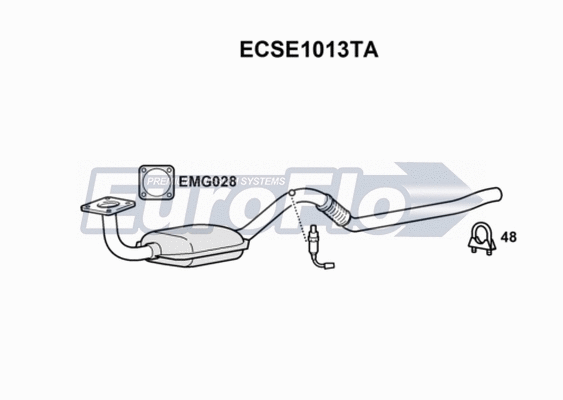 Catalytic Converter (ECSE1013TA)