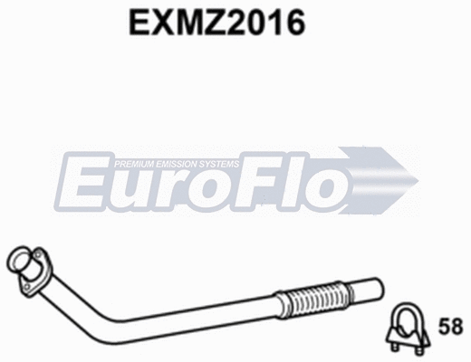 Exhaust Pipe (EXMZ2016)