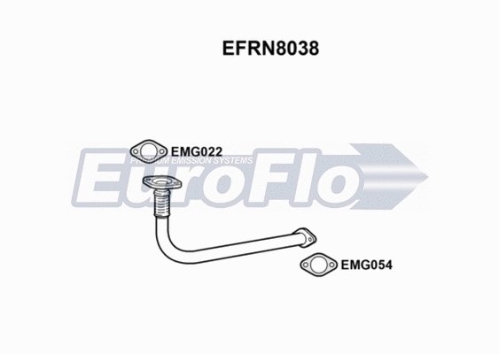 Exhaust Pipe (EFRN8038)