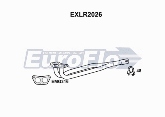 Exhaust Pipe (EXLR2026)