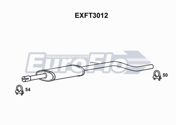 Centre Muffler (EXFT3012)