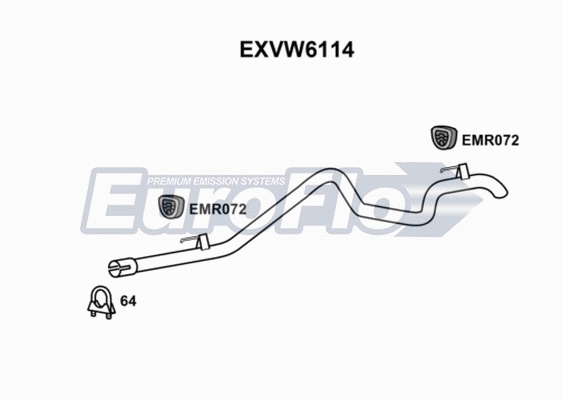Exhaust Tip (EXVW6114)
