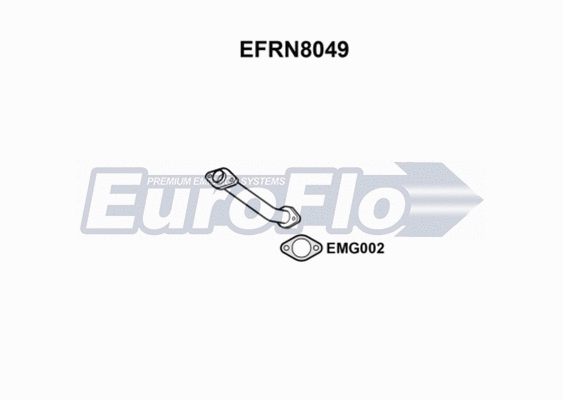 Exhaust Pipe (EFRN8049)