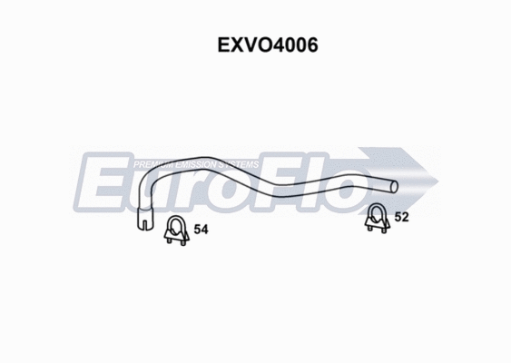Exhaust Pipe (EXVO4006)