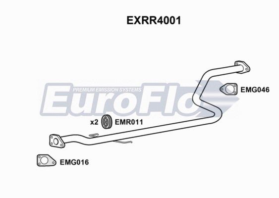 Exhaust Pipe (EXRR4001)