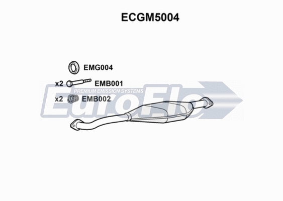 Catalytic Converter (ECGM5004)