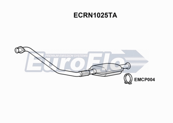 Catalytic Converter (ECRN1025TA)