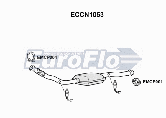 Catalytic Converter (ECCN1053)