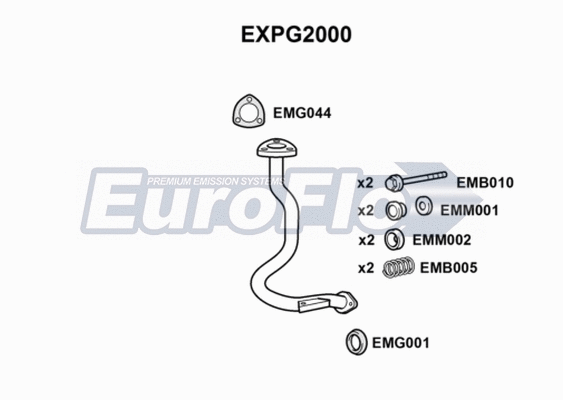 Exhaust Pipe (EXPG2000)