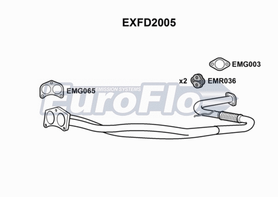 Exhaust Pipe (EXFD2005)