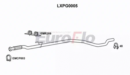 Exhaust Pipe (LXPG0005)