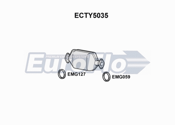 Catalytic Converter (ECTY5035)