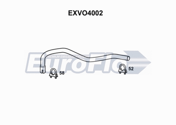 Exhaust Pipe (EXVO4002)