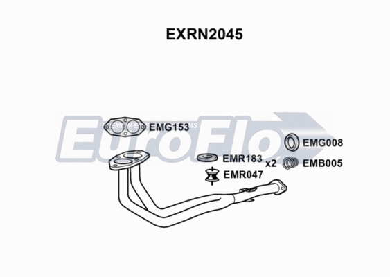 Exhaust Pipe (EXRN2045)