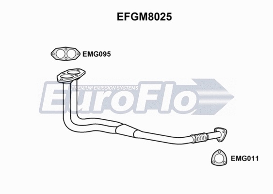 Exhaust Pipe (EFGM8025)